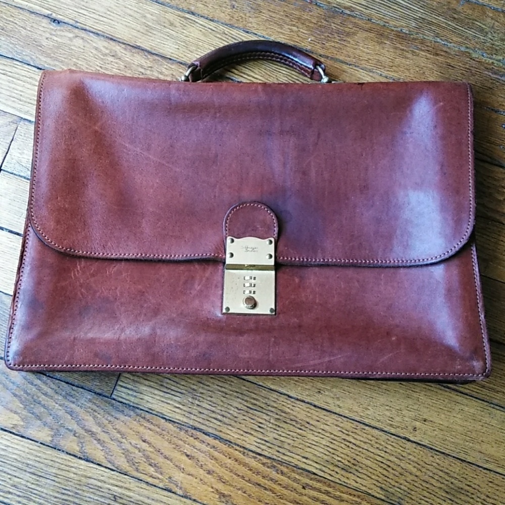 Schlesinger Brothers Leather Breifcase